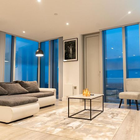 Luxury 2 Bed Penthouse With Stunning Views In Manchester City Centre Exteriör bild