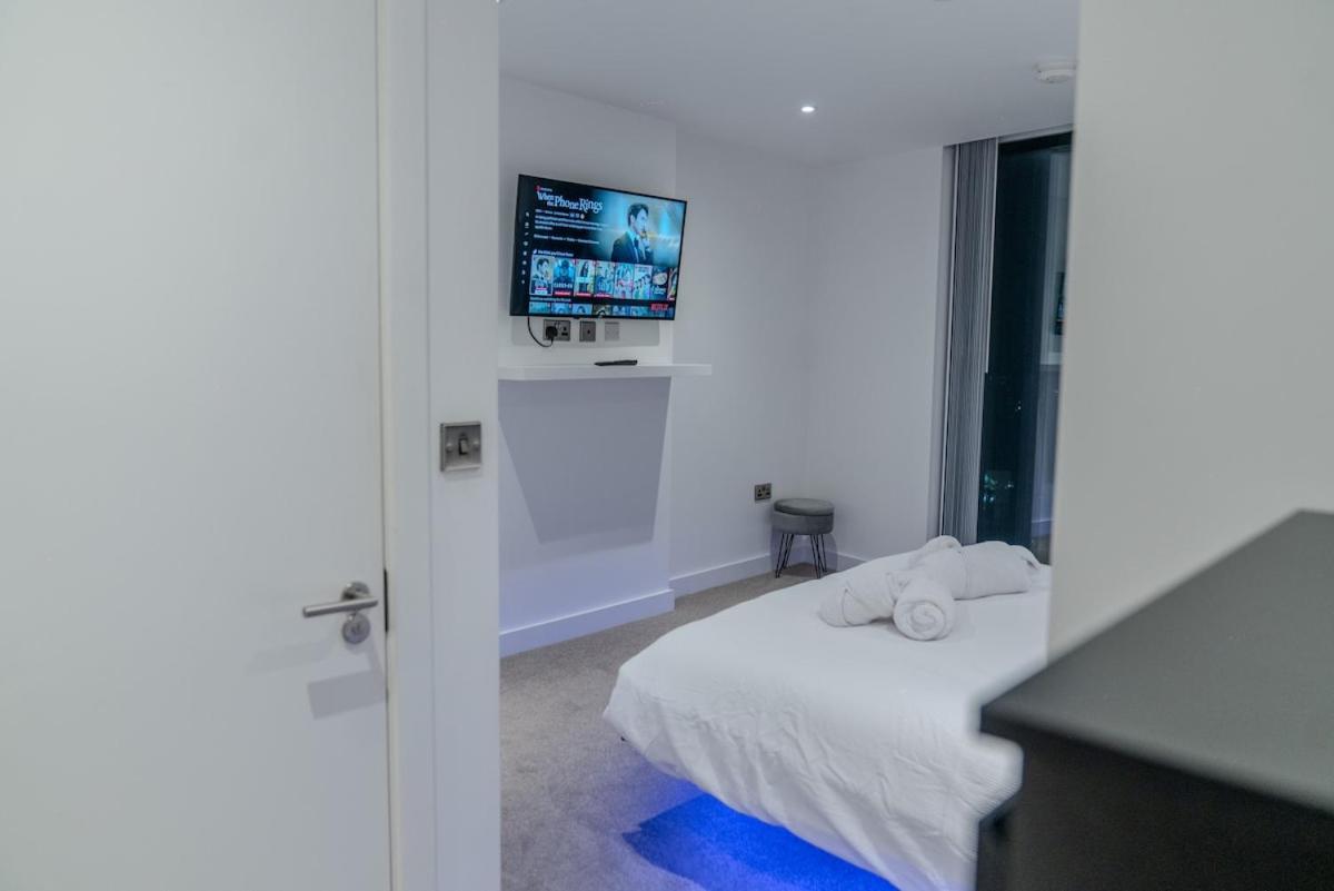 Luxury 2 Bed Penthouse With Stunning Views In Manchester City Centre Exteriör bild