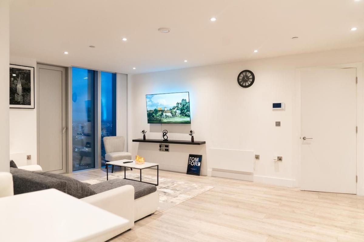 Luxury 2 Bed Penthouse With Stunning Views In Manchester City Centre Exteriör bild
