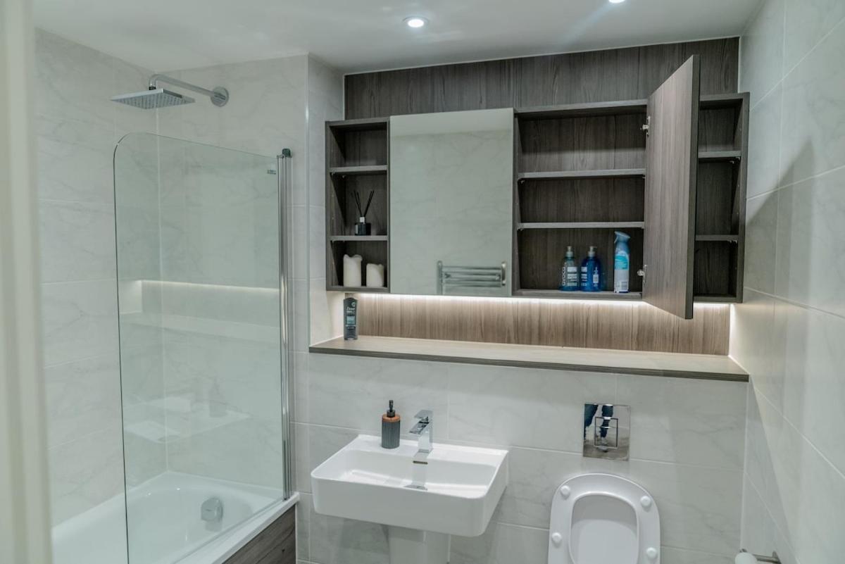 Luxury 2 Bed Penthouse With Stunning Views In Manchester City Centre Exteriör bild
