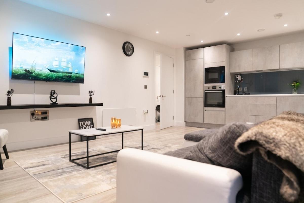 Luxury 2 Bed Penthouse With Stunning Views In Manchester City Centre Exteriör bild